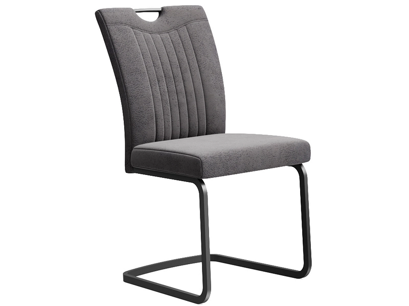 Stuhl LILAS Polyester anthrazit