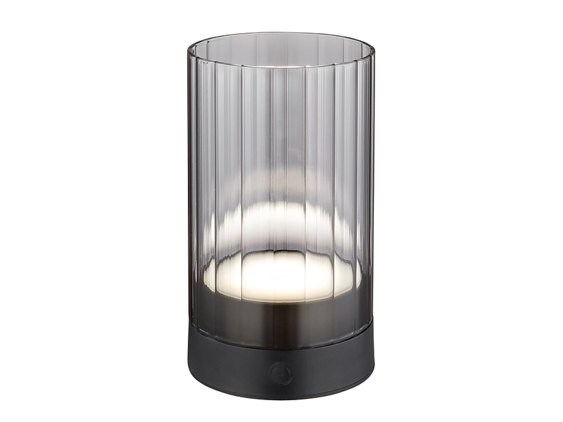 Lampe à poser LED PIXY intensité variable 14cm 2W noir