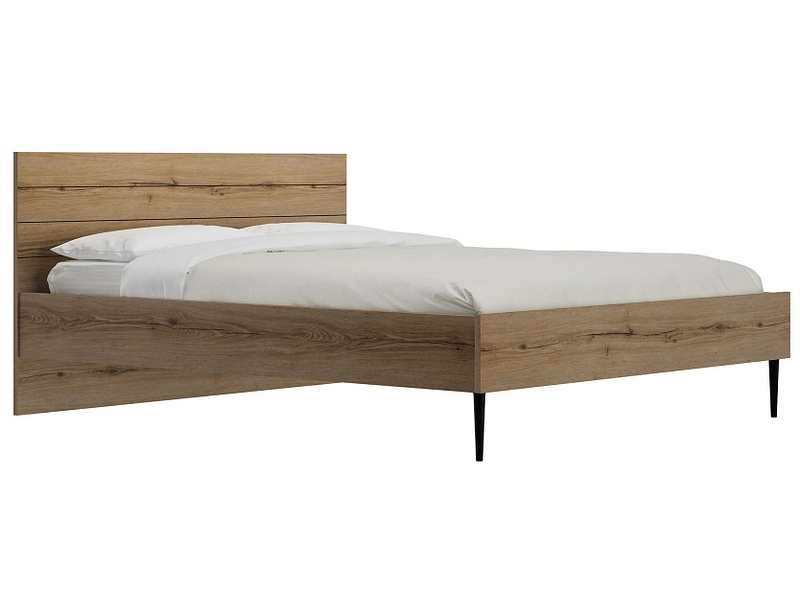 Bett GAMI LUCIAN 160x200cm eiche eiche