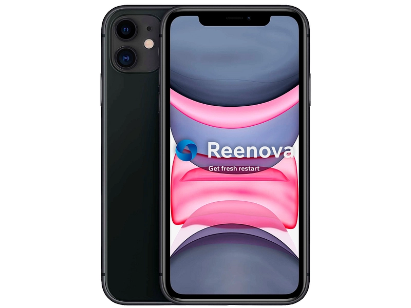 APPLE iPhone 11 noir Reconditionné B 128GB 5G