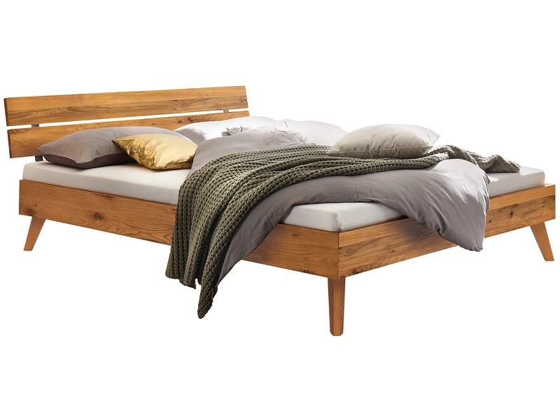 Bett HASENA ORTONA 90x200cm geölt wildeiche natur
