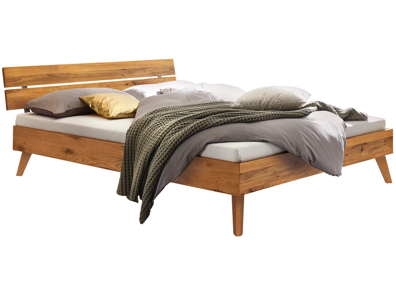 Bett HASENA ORTONA 140x200cm geölt wildeiche natur