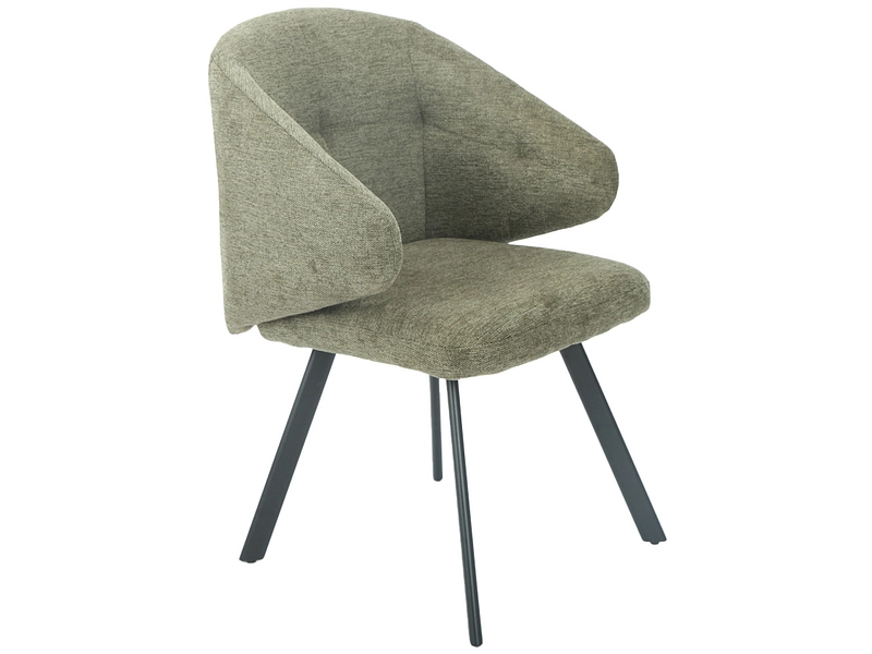 Stuhl DONNA Stoff grün