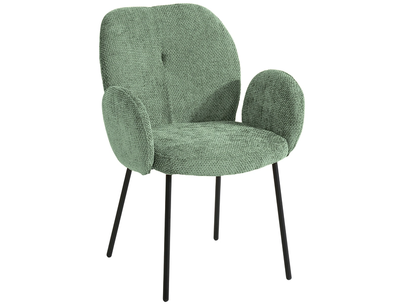 Stuhl CURVY Polyester grün