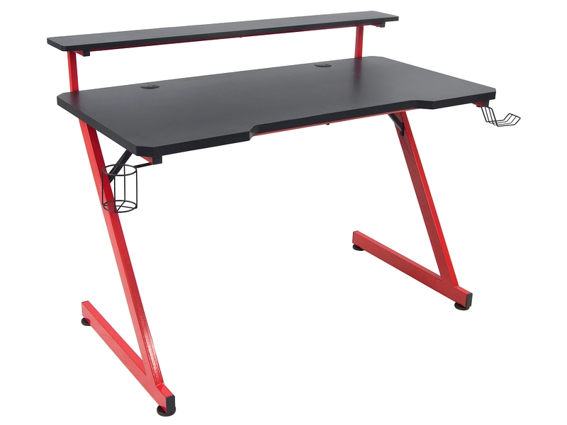 Bureau gaming CODE 63x120x91cm noir