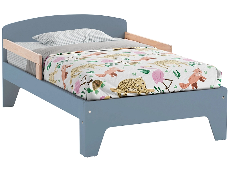 Bett wandelbar TIMY MARCKERIC 90x200cm blau