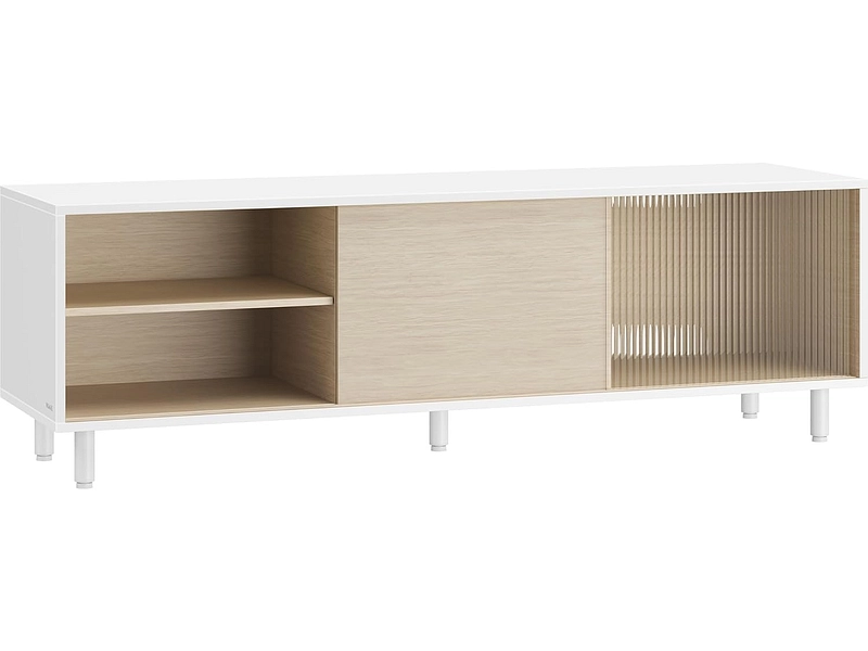 TV-Möbel SONGMICS TOOLLESS 140cm weiss