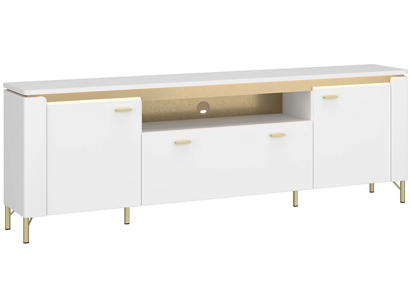 TV-Möbel LAZIO 200.3cm weiss