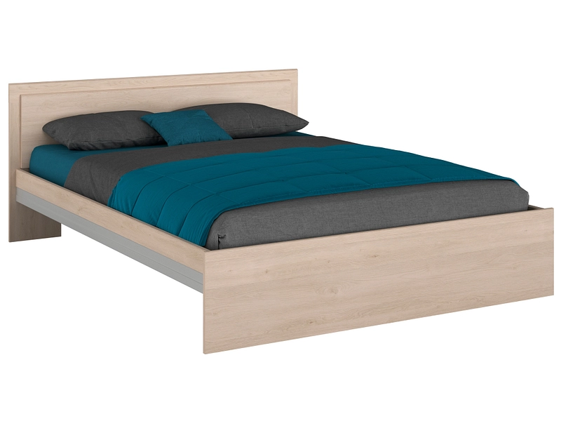 Bett PRATICO 160x200cm eiche eiche brooklyn