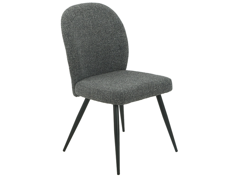 Stuhl MAILA Stoff anthrazit