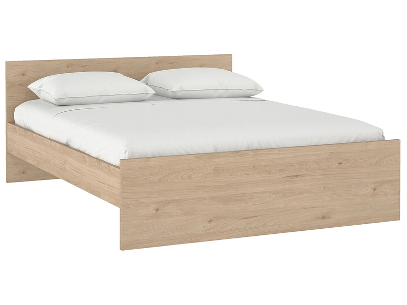 Bett NAIA 160x200cm matt jackson eiche