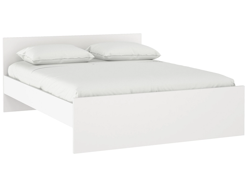 Bett NAIA 160x200cm matt weiss