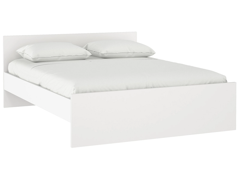 Bett NAIA 180x200cm matt weiss