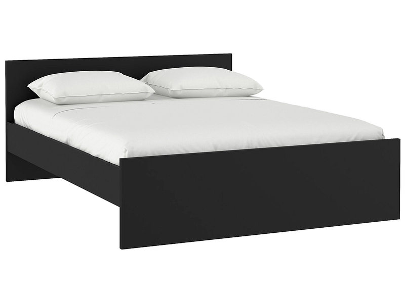 Bett NAIA 180x200cm matt schwarz