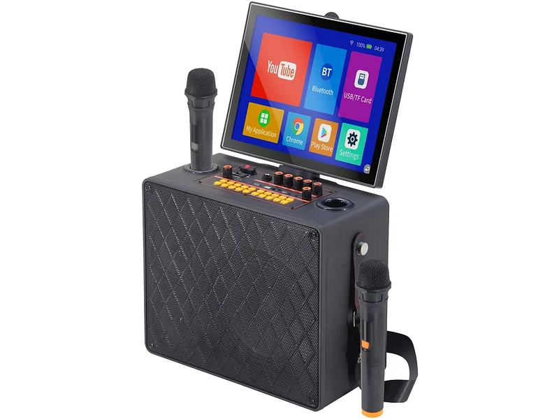 ZICPLAY Karaoke-Lautsprecher ZIC-KAR-8014 bluetooth
