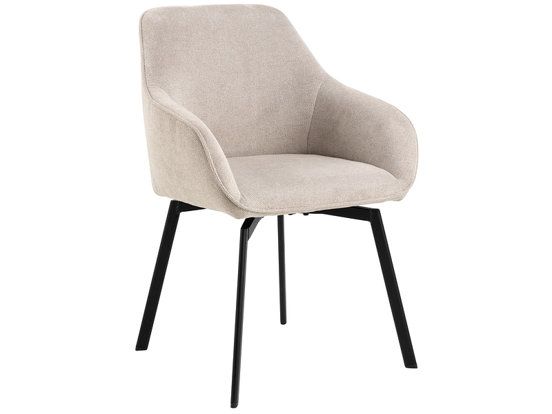 Stuhl CLARA Polyester beige