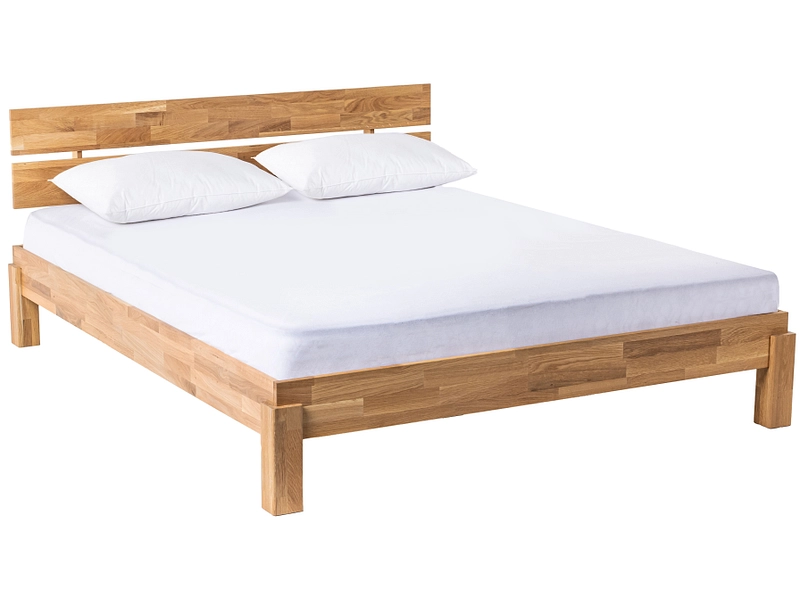 Bett NEVEN 140x200cm geölt eiche