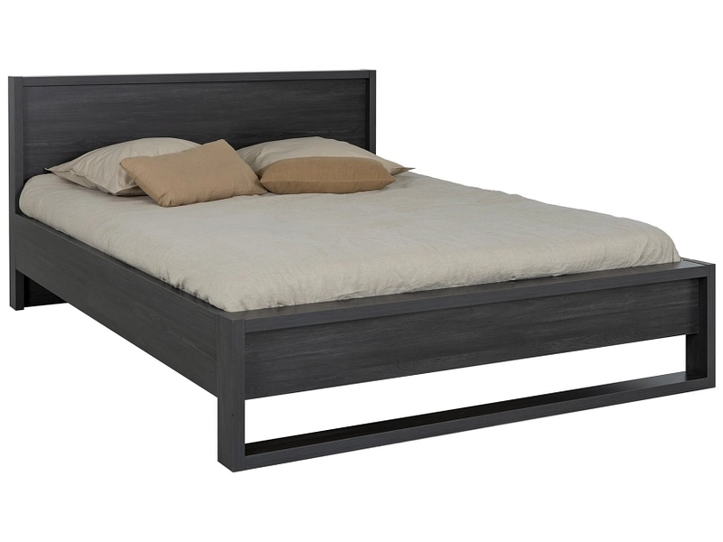 Bett ALANA 160x200cm dekor eiche dunkel