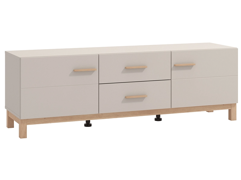 TV-Möbel ESSEX 154cm cremeweiss