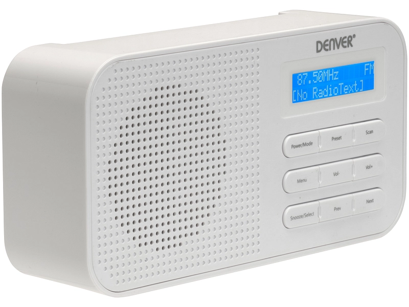 DENVER Radio DAB-42W WHITE DAB+ / FM