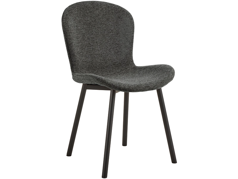 Stuhl ESRA Polyester dunkelgrau