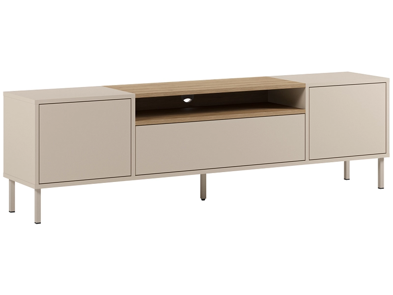 TV-Möbel MARCKERIC GOLDIE 180cm cremefarben