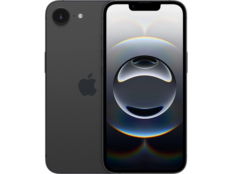 APPLE iPhone 16e schwarz 128GB 5G