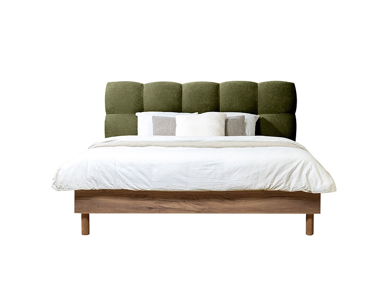 Bett BOBOCHIC KUMO 180x200cm grün