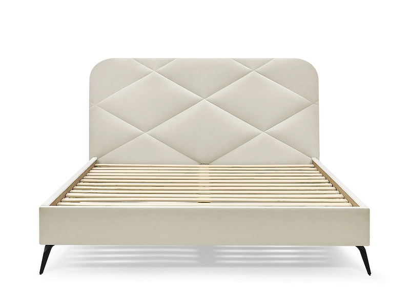 Bett BOBOCHIC PRUNE 180x200cm beige