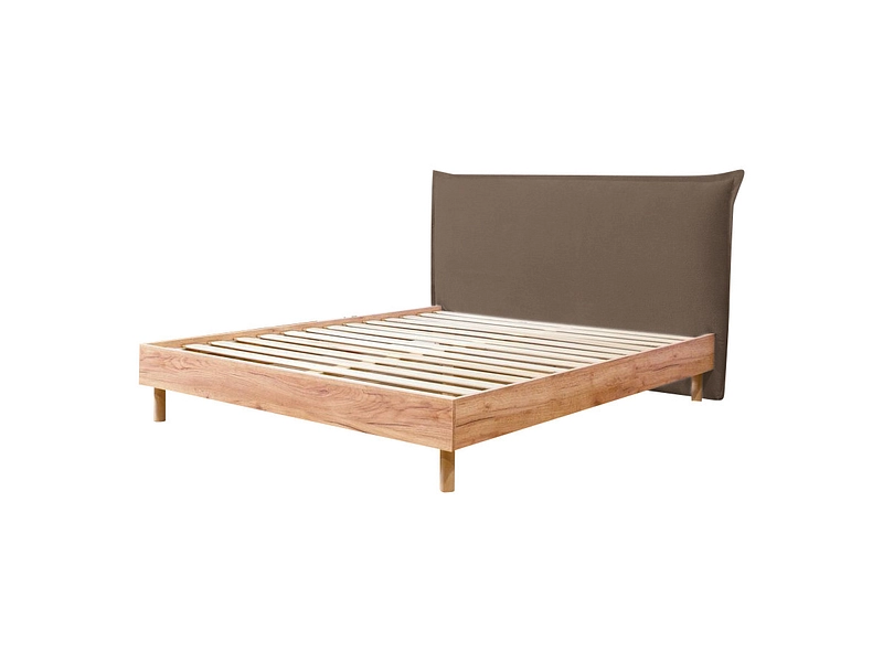 Bett BOBOCHIC CHARLIE 160x200cm taupe