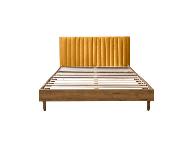 Bett BOBOCHIC OCEANE 180x200cm gelb