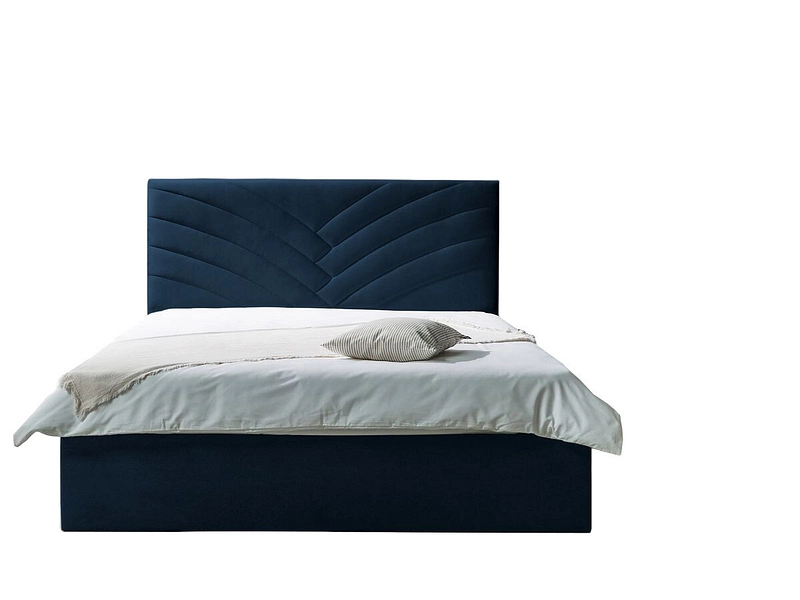 Bett BOBOCHIC PALMYRE 160x200cm blau