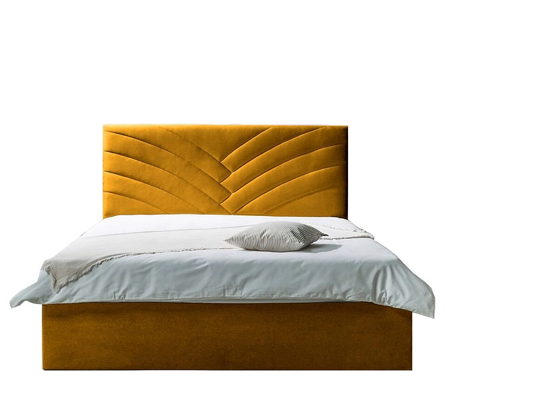 Bett BOBOCHIC PALMYRE 160x200cm gelb