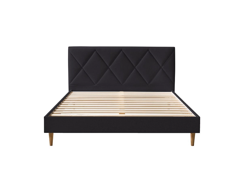 Bett BOBOCHIC PANTHEON 180x200cm dunkelgrau