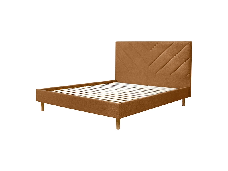 Bett BOBOCHIC ROMANE 160x200cm orange