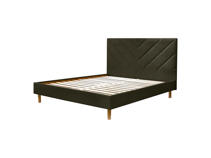 Bett BOBOCHIC ROMANE 160x200cm grün