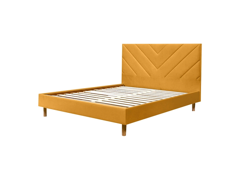 Bett BOBOCHIC ROMANE 180x200cm gelb