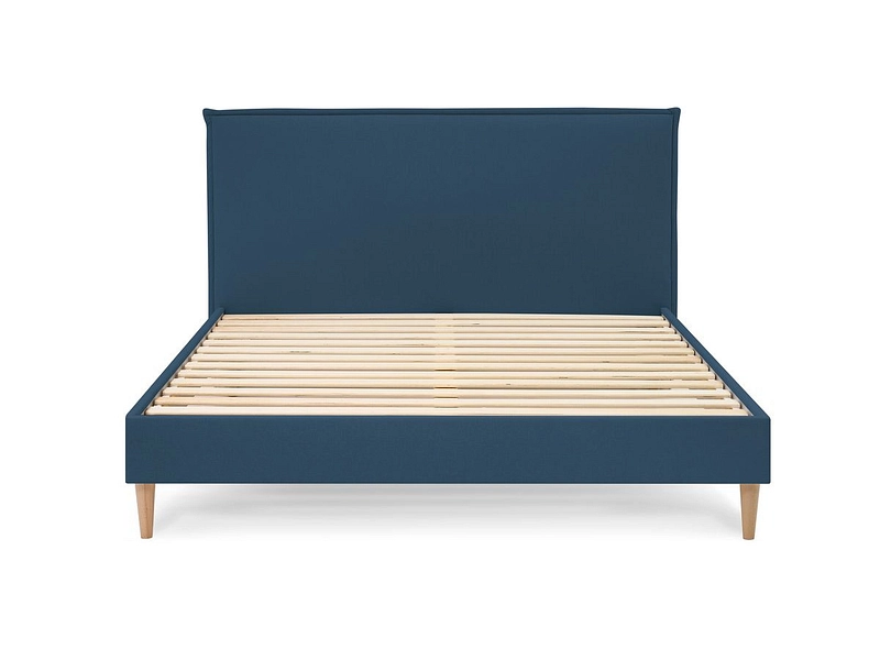 Bett BOBOCHIC SARY 180x200cm natürlich blau