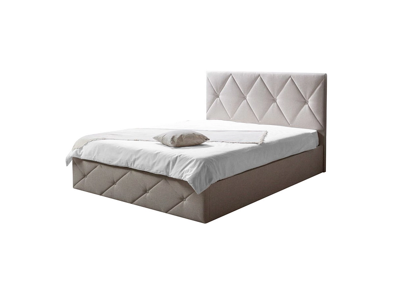 Bett BOBOCHIC SIXTINE 160x200cm beige