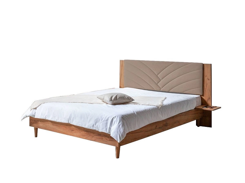 Bett BOBOCHIC TRIOMPHE 160x200cm beige