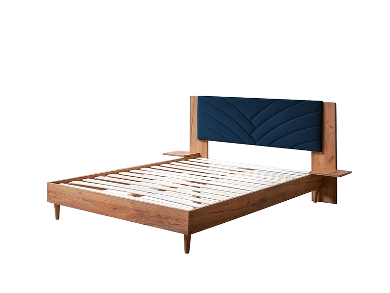 Bett BOBOCHIC TRIOMPHE 160x200cm blau