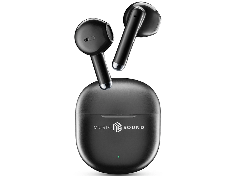 MUSIC SOUND Kopfhörer BTMSTWSBREEZEK
