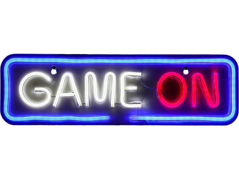 Dekoration mit LED GAMING 1.6cm 7W durchsichtig