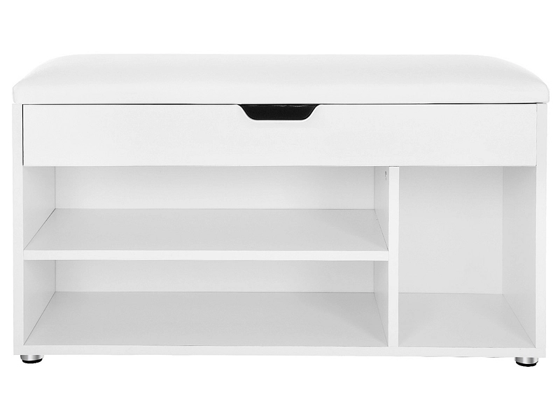 Bank für Schuhe SONGMICS BENCH 7 Paar Schuhe 1 Tür weiss