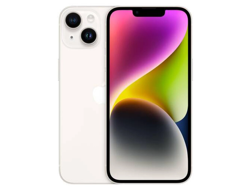 APPLE iPhone 14 blanc Reconditionné A+ 128GB 5G