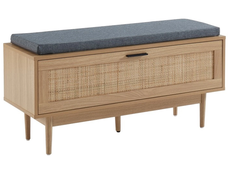 Bank für Schuhe BAÏTA AMANA 12 Paar Schuhe 1 Tür 1 Klappe holz