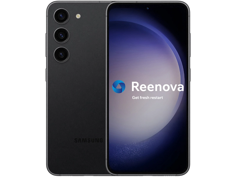 SAMSUNG Galaxy S23 schwarz Refurbished A+ 128GB 5G