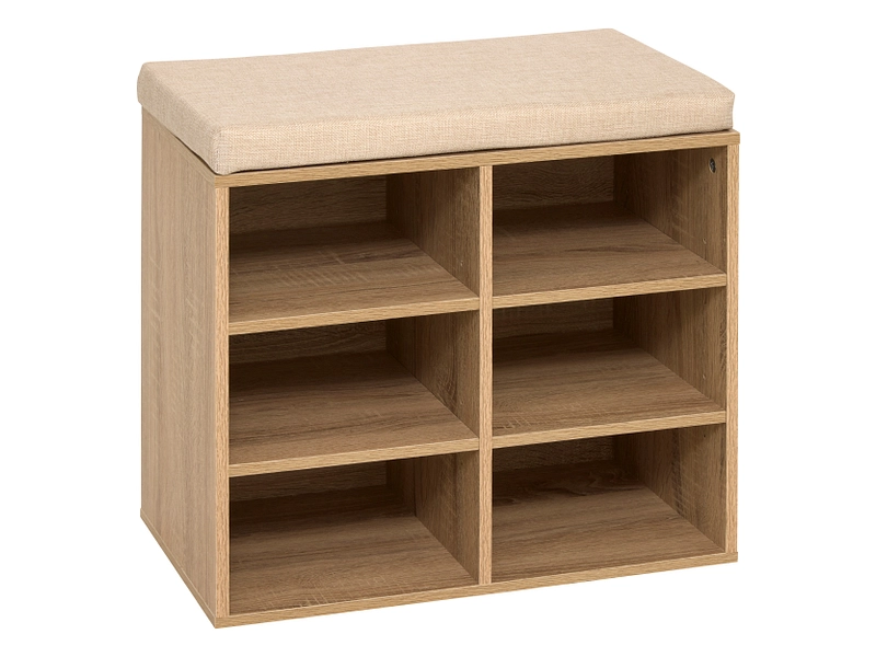 Schuhablage 5FIVE SCARPA 6 Paar Schuhe beige