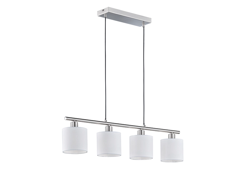 Hängelampe TOMMY 12x150cm 28W silberfarben