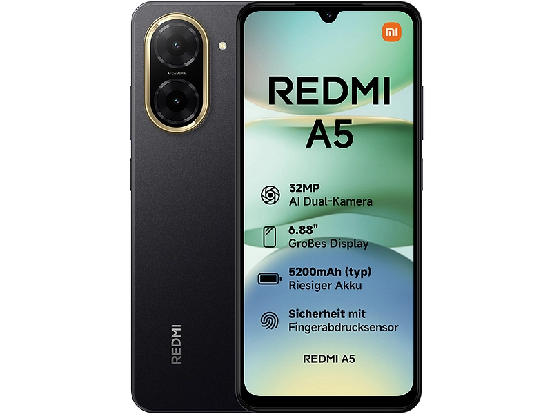 XIAOMI Redmi A5 noir 64GB 4G